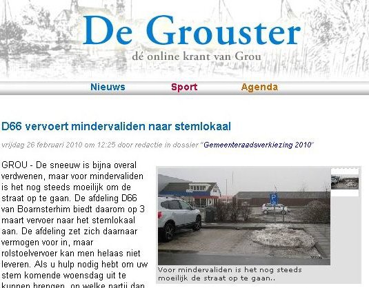 DeGrouster vervoer