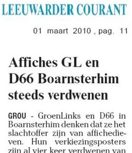 LC verdwenen affiches