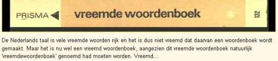 Prisma vreemde woordenboek